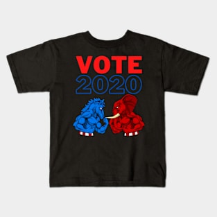 Vote 2020, Battle of the year, Our choice our future, Facing the country Kids T-Shirt